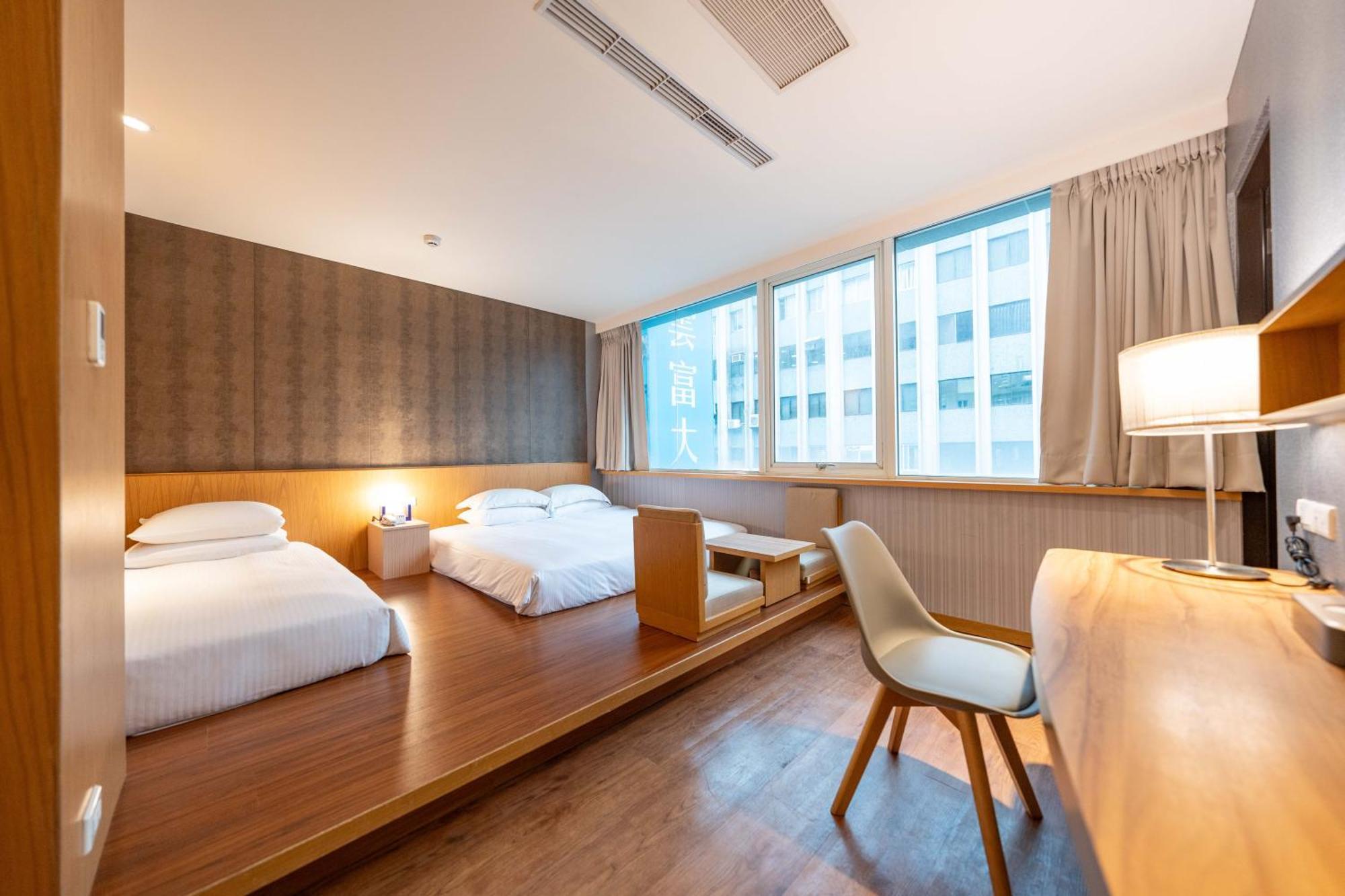 雲富大飯店 Hotel Cloud-Zhongshan Tajpej Zewnętrze zdjęcie